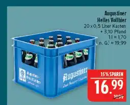 Marktkauf Augustiner helles vollbier Angebot