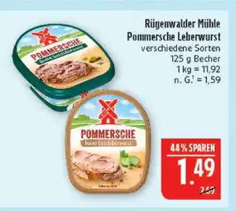 Marktkauf Rügenwalder mühle pommersche leberwurst Angebot