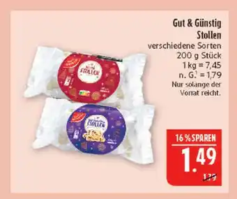 Marktkauf Gut & günstig stollen Angebot