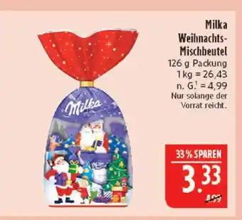 Marktkauf Milka weihnachts-mischbeutel Angebot
