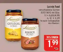 Marktkauf Lacroix geflügel fond Angebot