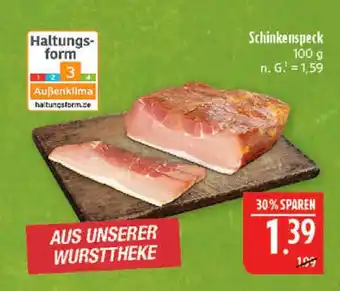 Marktkauf Schinkenspeck Angebot