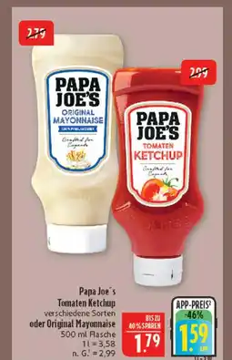 Marktkauf Papa joe's tomaten ketchup Angebot