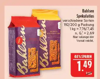 Marktkauf Bahlsen spekulatius Angebot