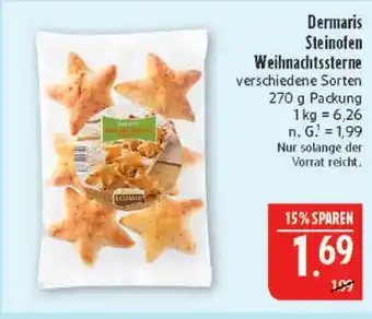 Marktkauf Dermaris steinofen weihnachtssterne Angebot