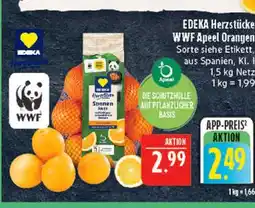 Marktkauf Edeka herzstücke wwf apeel orangen Angebot