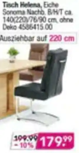 Möbel Boss Tisch Helena Angebot