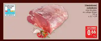 Marktkauf Schweinekamm/-nackenbraten Angebot