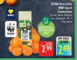 Marktkauf Edeka herzstücke wwf apeel clementinen Angebot