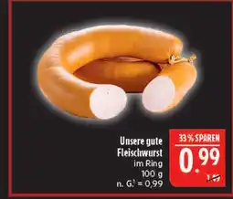Marktkauf Unsere gute fleischwurst Angebot