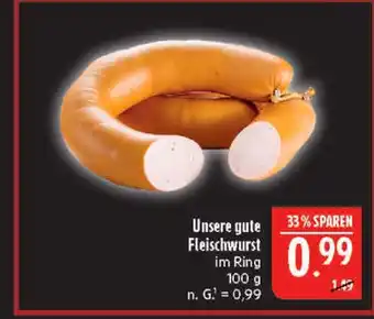 Marktkauf Unsere gute fleischwurst Angebot
