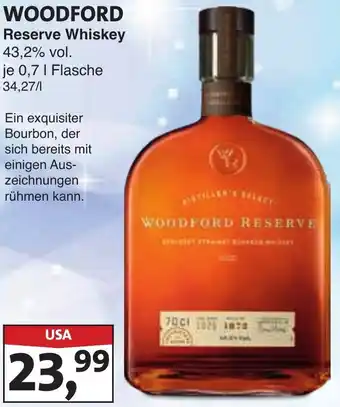 Lösch Depot WOODFORD Reserve Whiskey Angebot
