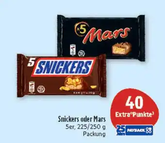 Marktkauf Snickers oder mars Angebot