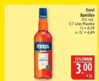 Marktkauf Itarol aperitivo Angebot