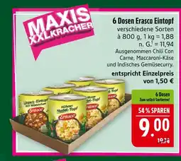 Marktkauf Erasco eintopf Angebot
