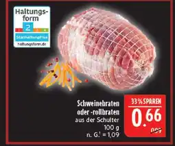 Marktkauf Schweinebraten oder -rollbraten Angebot