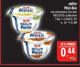 Marktkauf Müller milch reis Angebot