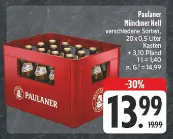 E-Center Paulaner münchner hell Angebot