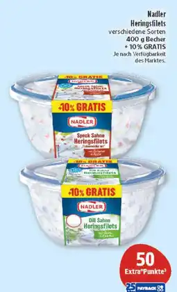 Marktkauf Nadler speck sahne heringsfilets Angebot