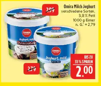 Marktkauf Omira milch joghurt stracciatella Angebot