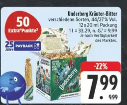 E-Center Underberg kräuter-bitter Angebot