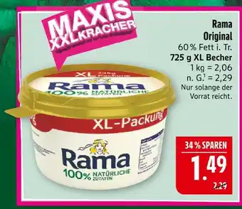 Marktkauf Rama original Angebot