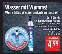 Marktkauf Gut & günstig co₂-tauschzylinder-füllung Angebot