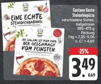 E-Center Gustavo gusto steinofenpizza Angebot