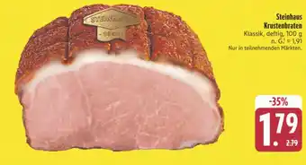 E-Center Steinhaus krustenbraten Angebot