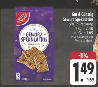E-Center Gut & günstig gewürz spekulatius Angebot