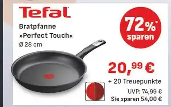 E-Center Tefal bratpfanne perfect touch Angebot