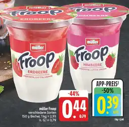 E-Center Müller froop erdbeere Angebot