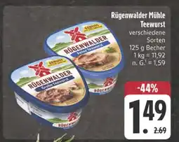 E-Center Rügenwalder mühle feine teewurst Angebot