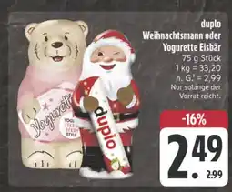 E-Center Duplo weihnachtsmann Angebot