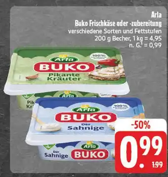 E-Center Arla buko pikante kräuter Angebot