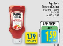 diska Papa joe's tomaten ketchup Angebot