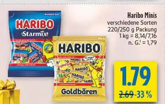 diska Haribo minis starmix Angebot