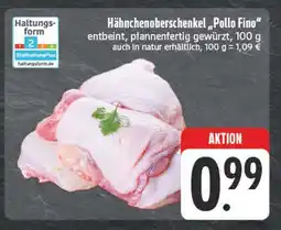 E-Center Hähnchenoberschenkel 'pollo fino' Angebot