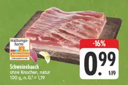 E-Center Schweinebauch Angebot