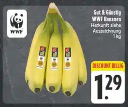 E-Center Gut & günstig wwf bananen Angebot