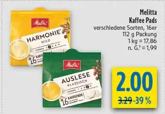 diska Melitta harmonie mild Angebot