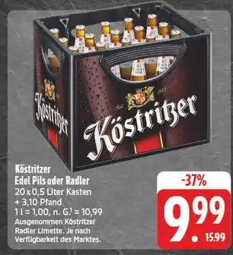 E-Center Köstritzer edel pils Angebot