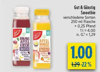 diska Gut & günstig banane apfel kirsche smoothie Angebot
