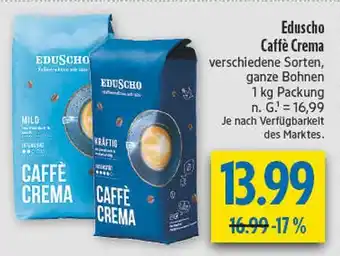 diska Eduscho caffè crema mild Angebot
