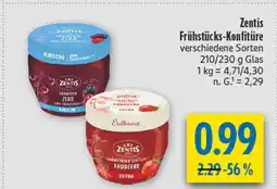 diska Zentis frühstücks-konfitüre kirsche Angebot