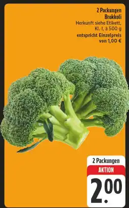 E-Center Brokkoli Angebot