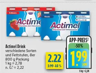 diska Actimel erdbeere Angebot