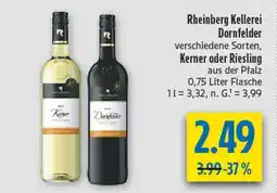 diska Rheinberg kellerei kerner Angebot