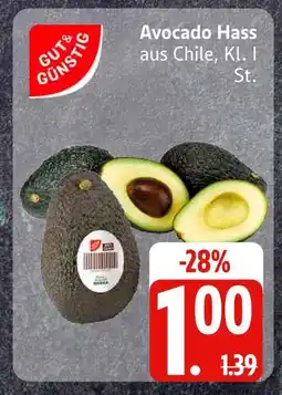Edeka Gut & günstig avocado hass Angebot