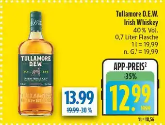 diska Tullamore d.e.w. irish whiskey Angebot